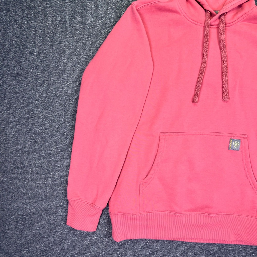 Ariat Rebar Graphic Hoodie Women Medium Pink Workwear Outdoor 10052722 - Picture 9 of 16